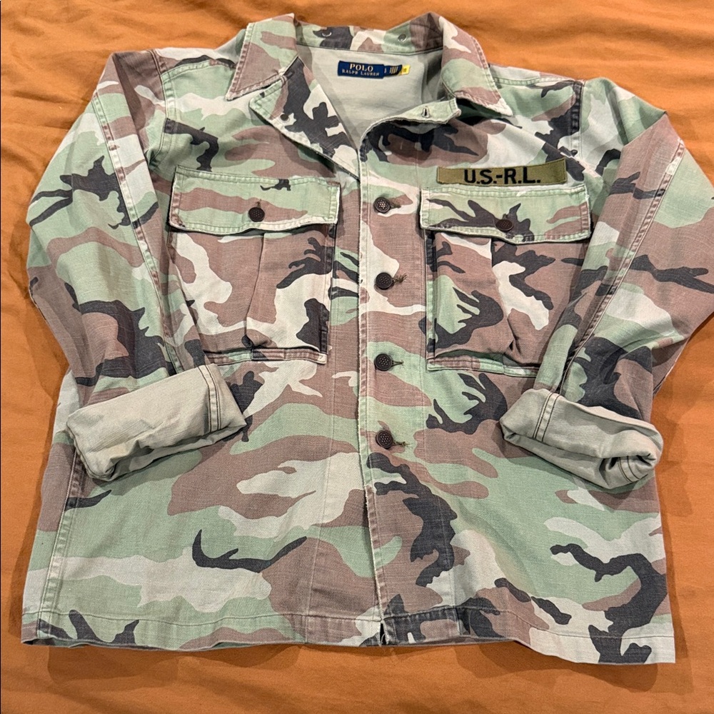 Polo by Ralph Lauren Camouflage Shirt Jacket